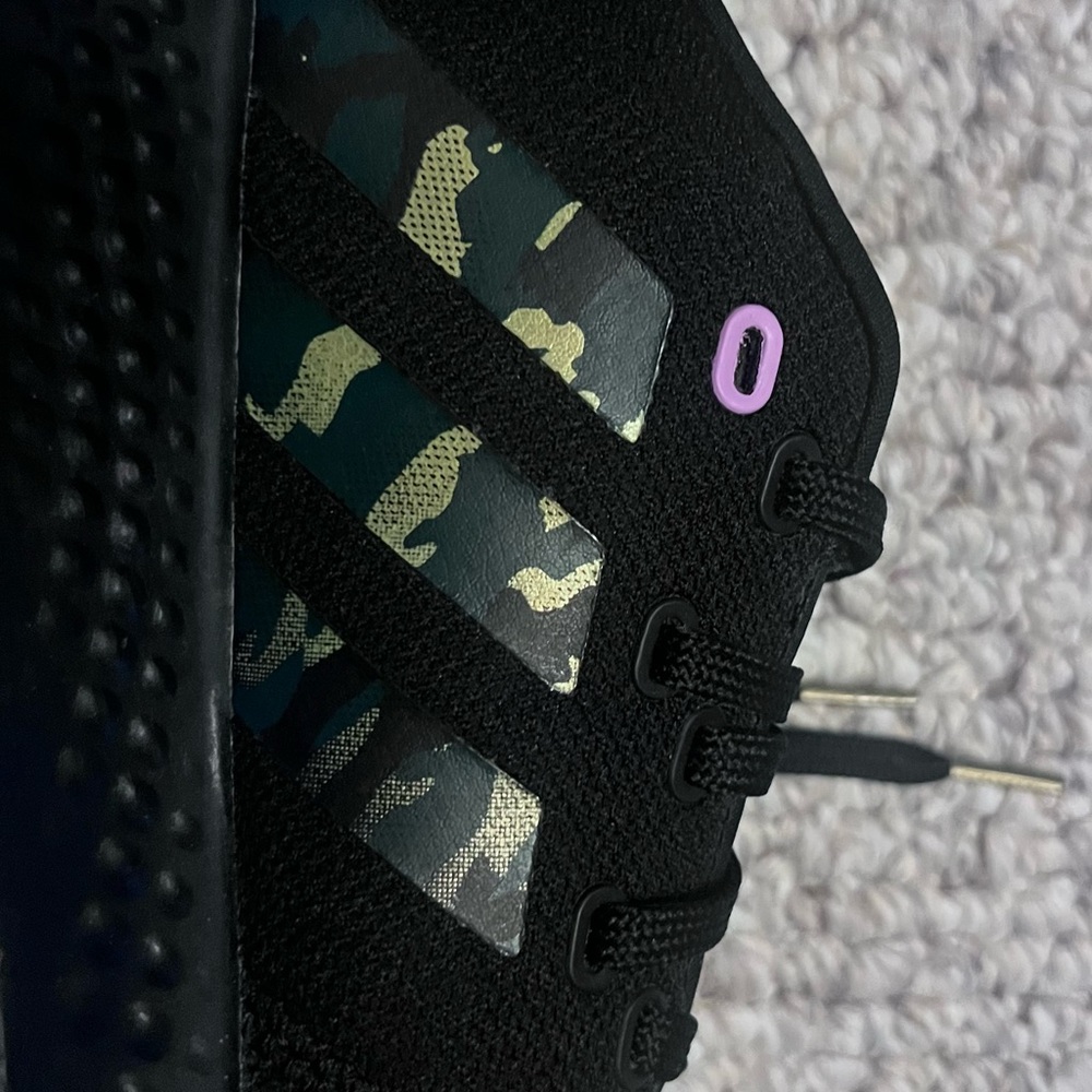 Adidas Black and Pink Cloudfoam Sneakers - Picture 5 of 12